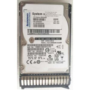 IBM 00WG690 600gb 10000rpm Sas 12gbps G3hs 2.5inch Hot Swap Hard Drive With Tray For System X Server.