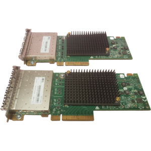 IBM 01AC487 Emulex Lightpulse 4-port 16gb Fibre Channel Adapter Cards Pair.