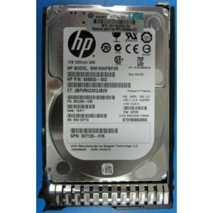 HPE 652749-B21 1tb 7200rpm Sas 6gbps 2.5inch Sff Sc Midline Hot Swap Hard Drive  Tray For Proliant Gen8 And Gen9 Servers.