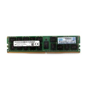 HPE 752369-081 16gb (1x16gb) 2133mhz Pc4-17000 Cl15 Ecc Registered Dual Rank 1.20v Ddr4 Sdram 288-pin Dimm Genuine HPE Memory Module For Proliant Server Gen9.