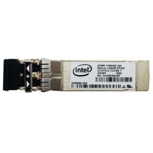 INTEL AFBR-709DMZ-IN3 1g/10g Dual Rate (10gbase-sr And 1000base-sx) 400m Multimode Datacom Sfp+ Optical Transceiver. (dell Oem).