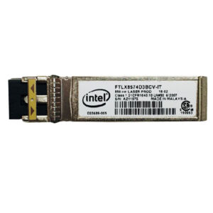 INTEL AFBR-710DMZ-IN1 1g/10g Dual Rate (10gbase-sr And 1000base-sx) 400m Multimode Datacom Sfp+ Optical Transceiver. (dell Dual Label).