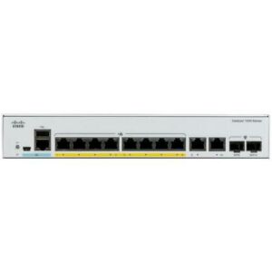 CISCO C1000-8P-E-2G-L Catalyst C1000-8p Ethernet Switch - 8 Ports - Manageable.  .