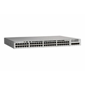 CISCO C9200L-48P-4X-E Catalyst 9200l Managed L3 Switch - 48 Poe+ Ethernet Ports & 4 10-gigabit Sfp+ Ports With.