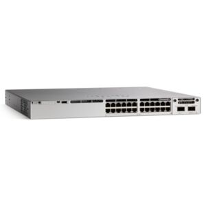CISCO C9300-24T-A Catalyst 9300 Managed L3 Switch - 24 Ethernet Ports, Network Advantage With 3 Years Dna License.