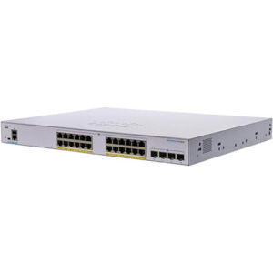 CISCO CBS350-24FP-4G 350 Series 350-24fp-4g - Switch - L3 - Managed - 24 X 10/100/1000 (poe+) + 4 X Gigabit Sfp.  .