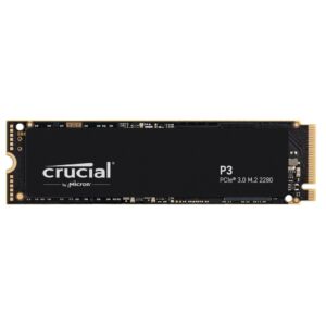 CRUCIAL CT500P3SSD8 500gb P3 Series M.2 2280 Pci Express Nvme Solid State Drive.