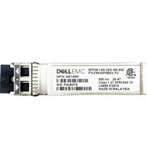 DELL FTLF8536P4BNV-FC 10/25gbe Dual Rate Sfp28 Sr 85c Transceiver.