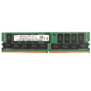 HYNIX HMA84GR7MFR4N-UH 32gb (1x32gb) 2400mhz Pc4-19200 Cl17 Ecc Registered Dual Rank 1.2v Ddr4 Sdram 288-pin Dimm Genuine HYNIX Memory For Server.