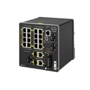 CISCO IE-2000-16PTC-G-E Industrial Ethernet 2000 Series - Switch - 18 Ports - Managed - Din Rail Mountable.