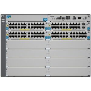 HP J9532A 5412-92g-poe+-2xg V2 Zl Switch With Premium Software.