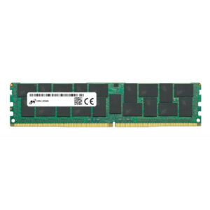 MICRON MTA72ASS16G72LZ-3G2B3R 128gb (1x128gb) 3200mhz Pc4-25600 Cas-22 Ecc Registered Quad Rank X4 Ddr4 Sdram 288-pin Lrdimm Memory Module For Server.