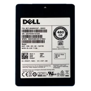 SAMSUNG MZ7LM480HCHP-000D3 Pm863 480gb Sata 6gbps 2.5inch Enterprise Mlc Internal Solid State Drive. Dell Oem