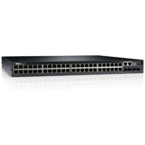 DELL N2048P Managed L3 Switch - 48 Poe+ Ethernet Ports And 2 10-gigabit Sfp+ Ports.