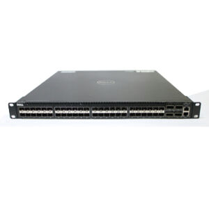 DELL S4810P-AC-R Force10 Networks 48 Port 10g Sfp+ Ports With 4 Qsfp+ 40g Ports, 1 Ac Power Supply And 2 Fan Subsystems (airflow From Power Supply Side To I/o Side).