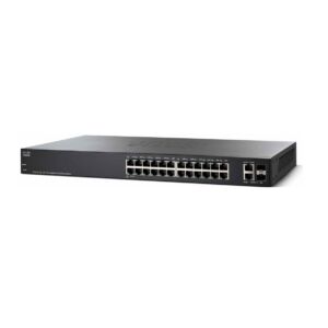 CISCO SG220-26P-K9 Small Business Smart Plus Sg220-26p Managed Switch - 4 Poe+ Ethernet Ports And 20 Poe Ethernet Ports And 2 Combo Gigabit Sfp Ports.