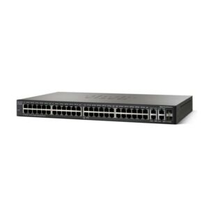 CISCO SG350-52MP-K9 Managed L3 Switch - 48 Poe+ Ethernet Ports And 2 Combo Gigabit Ethernet/gigabit Sfp Ports And 2 Gigabit Sfp Ports.
