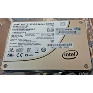 INTEL SSDSC2BB600G4P 600gb Sata-6gbps Sff 2.5inch Mlc Enterprise Solid State Drive For Dc S3500 Series (dual Label/ Hp / INTEL). Hpe Oem