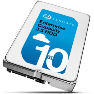 SEAGATE ST10000NM0226 Exos X10 10tb 7200rpm Sas-12gbps 256mb Buffer 4kn Sed Helium Filled 3.5inch Hard Disk Drive.