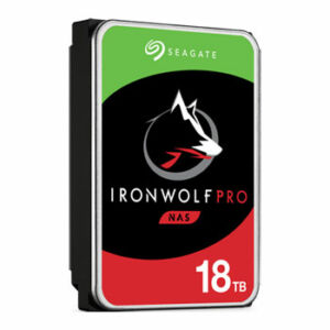 SEAGATE ST18000NE000 Ironwolf Pro 18tb 7200rpm Sata-6gbps 256mb Buffer 3.5inch Hard Disk Drive.