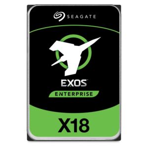 SEAGATE ST18000NM004J Exos X18 18tb 7200rpm Sas-12gbps 256mb Buffer 512e/4kn 3.5inch Enterprise Hard Disk Drive.   With