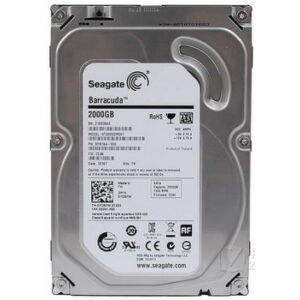 SEAGATE ST2000DM001 Barracuda 2tb 7200rpm Sata-6gbps 64mb Buffer 3.5inch Internal Hard Disk Drive.