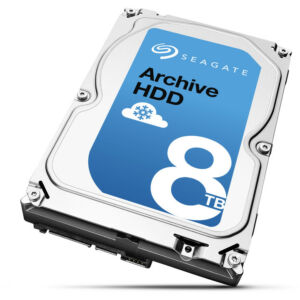 SEAGATE ST8000AS0003 Archive Hdd 8tb 5900rpm Sata-6gbps 256mb Buffer 512e 3.5inch Hard Disk Drive.