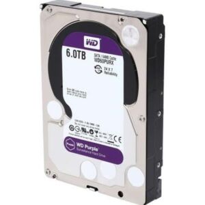 Western Digital WD60PURX Wd Purple 6tb 5400rpm (intellipower) Sata-6gbps 64mb Buffer 3.5inch Internal Surveillance Hard Disk Drive.