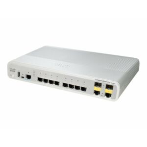 CISCO WS-C3560CG-8TC-S Catalyst Compact 3560cg-8tc-s Managed Switch - 8 Ethernet Ports And 2 Shared Sfp Ports.