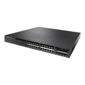 CISCO WS-C3650-24PS-E Catalyst 3650-24ps-e Managed L3 Switch - 24 Poe+ Ethernet Ports And 4 Sfp Ports.