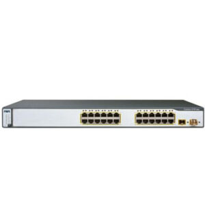 CISCO WS-C3750-24TS-S Catalyst 3750 Switch 24ports 10/100 + 2 Sfp Standard Multilayer Image.