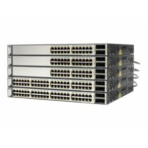 CISCO WS-C3750E-48PD-SF Catalyst 3750e-48pd-sf Managed L3 Switch - 48 Poe Ethernet Ports And 2 X2 Ports.