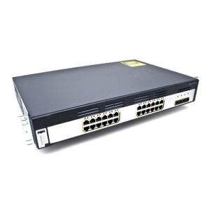 CISCO WS-C3750G-24TS-S Catalyst 3750 - 24port Switch 10/100/1000t + 4 Sfp Standard Multilayer Image.