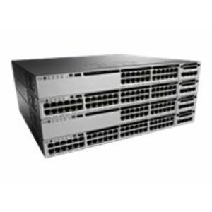 CISCO WS-C3850-24U-E Catalyst 3850-24u-e - Switch - 24 X 10/100/1000base-t Ports - Managed - Desktop, Rack-mountable -upoe - Ip Services With 1100w P/s.