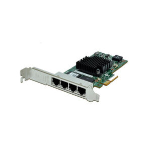 DELL X8DHT Network Card I350-t4 Pci-e 2.1 X4 5 Gt/s 10 / 100 / 1000 Quad Port Gigabit Ethernet Full Height Server Adapter.