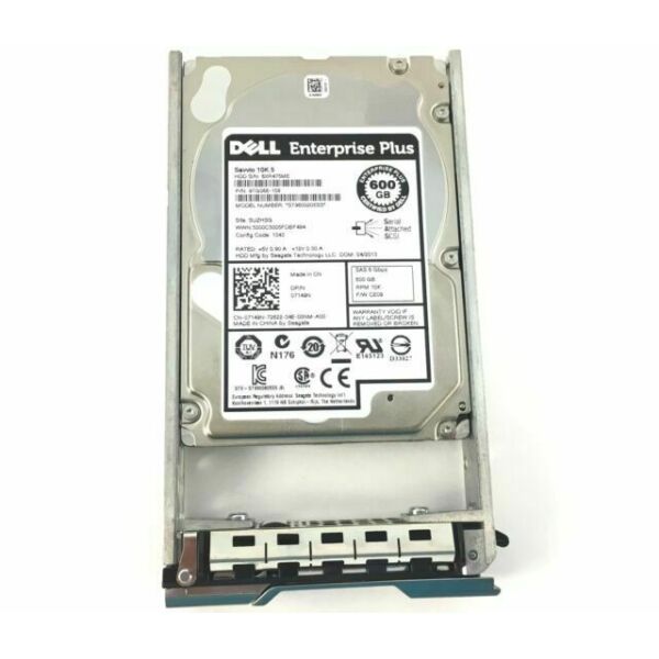 Dell Equallogic 600GB 10K 6G SAS 2.5" Hard Drive