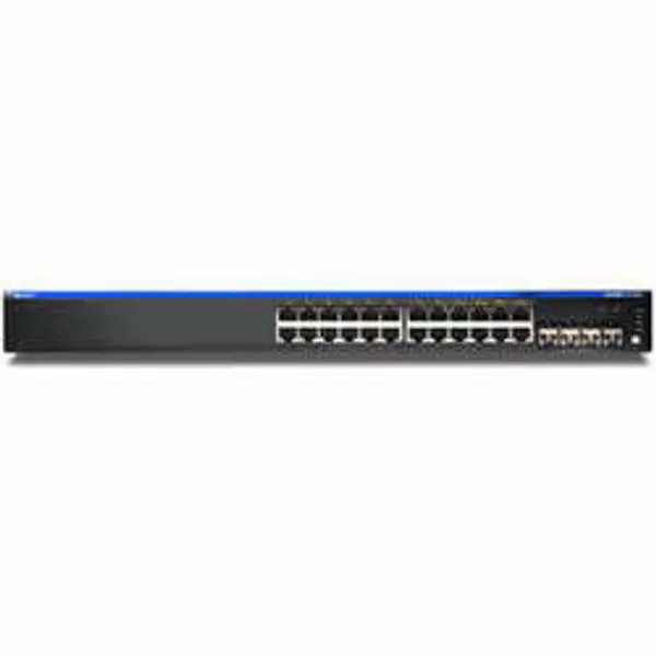 Juniper Networks EX3300-24P Ex 3300 24p - Switch - 24 X 10/100/1000 + 4 X 10 Gigabit Ethernet / 1 Gigabit Ethernet Sfp+ - Desktop - Poe