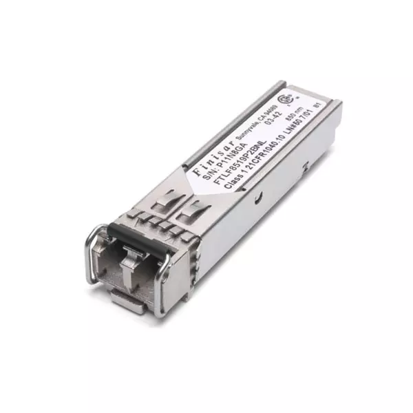 FINISAR FTLF8519P3BNL 1000base-sx And 2g Fibre Channel (2gfc) 500m Extended Temperature Sfp Optical Transceiver.  Dell Oem.